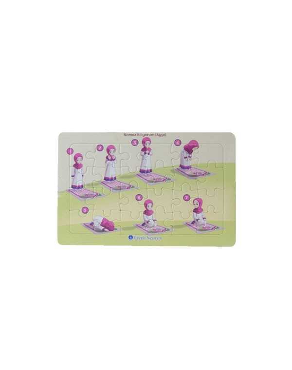 Puzzle Namaz Kılıyorum Ayşe kitap kapağı