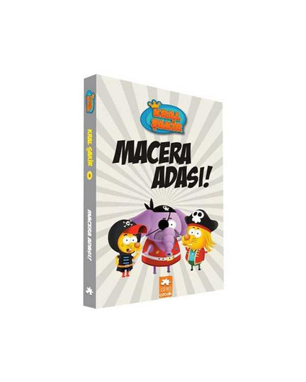 Kral Şakir Macera Adası kitap kapağı