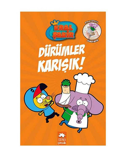 Kral Şakir Dürümler Karışık kitap kapağı