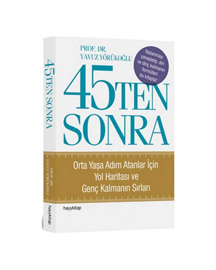 45'ten Sonra kitap kapağı