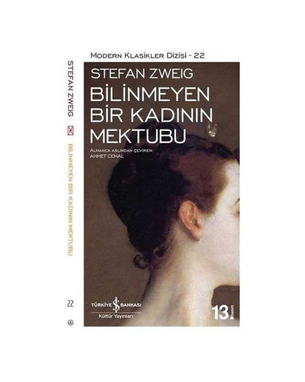 Bilinmeyen Bir Kadının Mektubu kitap kapağı