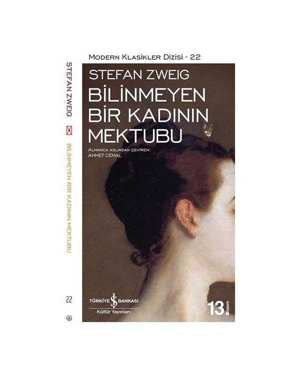 Bilinmeyen Bir Kadının Mektubu kitap kapağı
