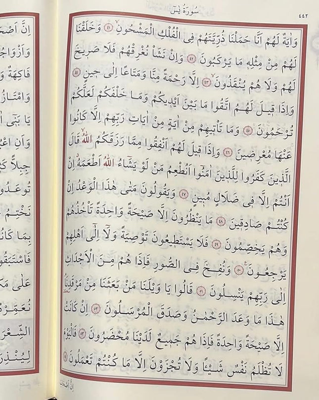 Huge Size Quran with Easy-to-Read Script cover image