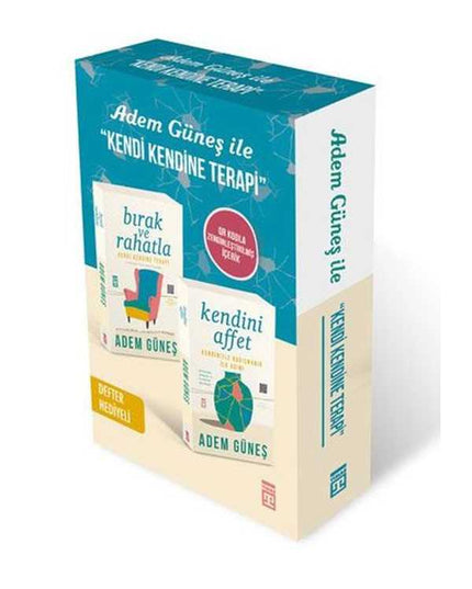 Adem Güneş ile Kendi Kendine Terapi Seti - 2 Kitap Takım kitap kapağı