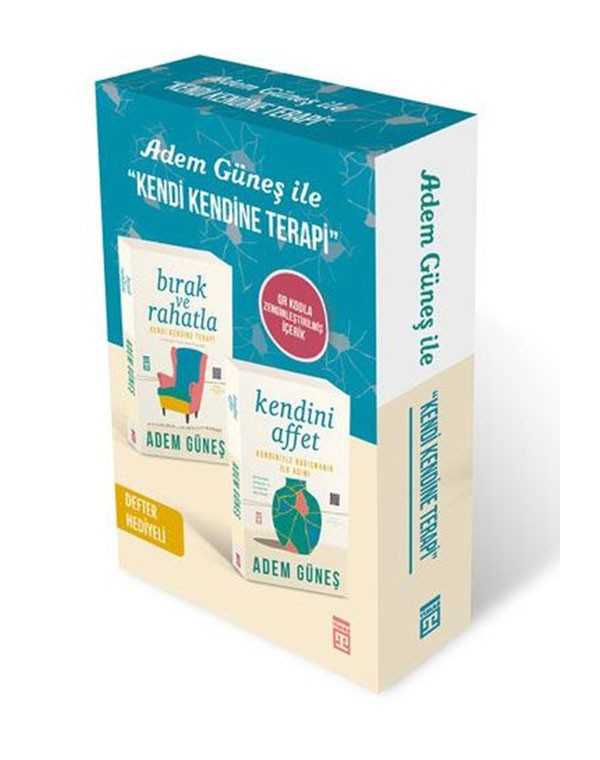 Adem Güneş ile Kendi Kendine Terapi Seti - 2 Kitap Takım kitap kapağı