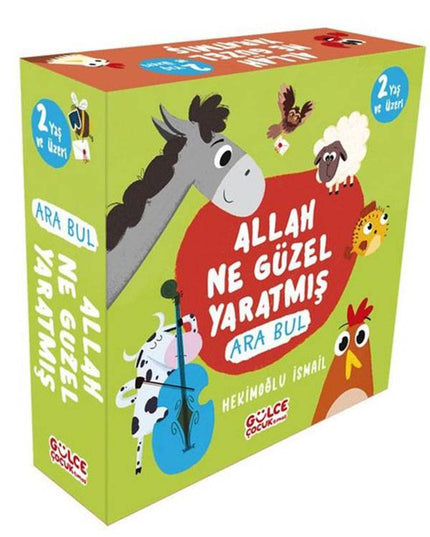 Allah Ne Güzel Yaratmış Ara Bul Seti - 4 Kitap Takım kitap kapağı