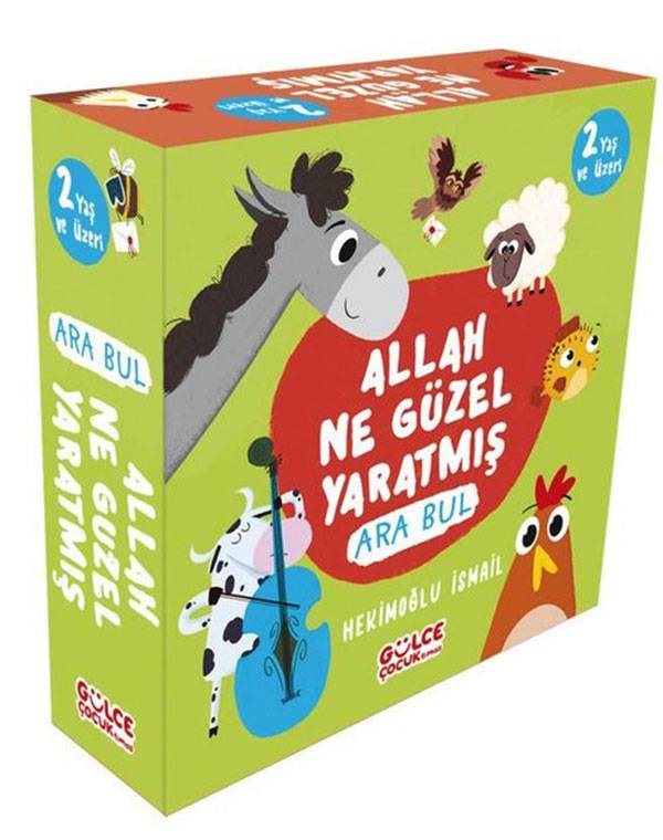 Allah Ne Güzel Yaratmış Ara Bul Seti - 4 Kitap Takım kitap kapağı