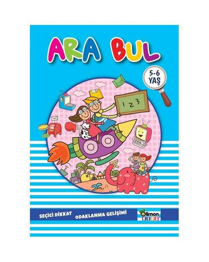 Ara Bul 5 6 Yaş Etkinlik Kitabı kitap kapağı