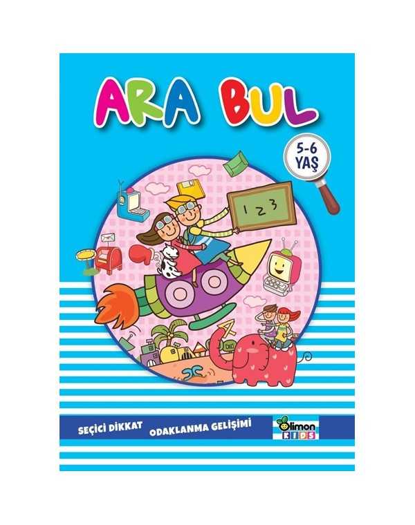 Ara Bul 5 6 Yaş Etkinlik Kitabı kitap kapağı