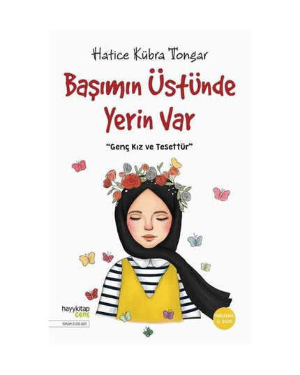 Başımın Üstünde Yerin Var kitap kapağı