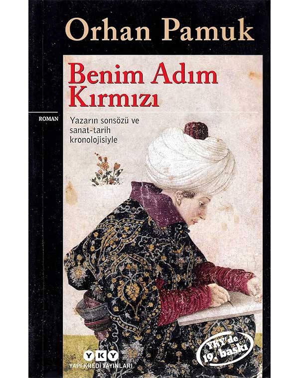 Benim Adım Kırmızı kitap kapağı