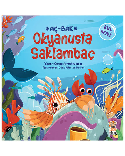 Bul Beni Okyanusta Saklambaç kitap kapağı