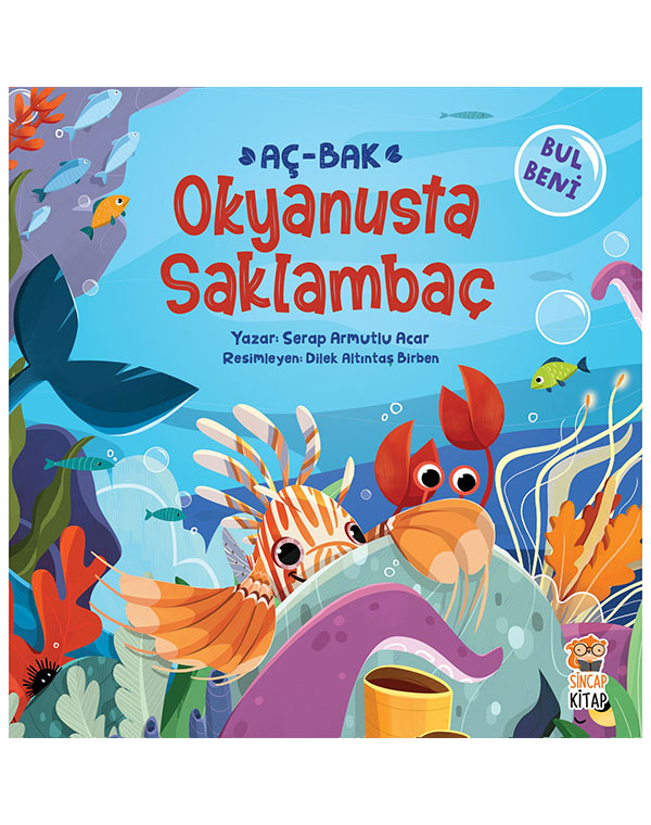 Bul Beni Okyanusta Saklambaç kitap kapağı