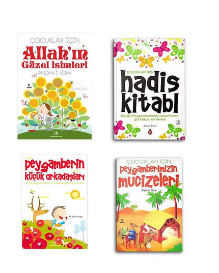 4 kitap set  (7-8-9 yaş )