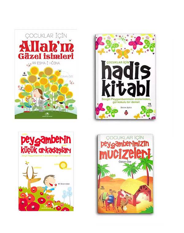 4 kitap set  (7-8-9 yaş )