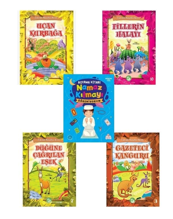 4-5 yaş Masal seti (5 kitap) kitap kapağı