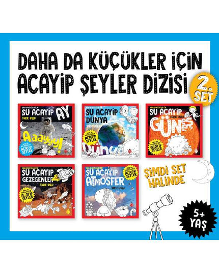 Şu Acayip Şeyler 5 Kitap Set kitap kapağı