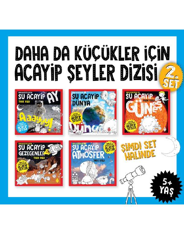 Şu Acayip Şeyler 5 Kitap Set kitap kapağı