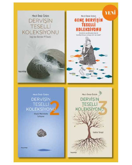 Dervişin Teselli Koleksiyonu 4 Kitap Set kitap kapağı