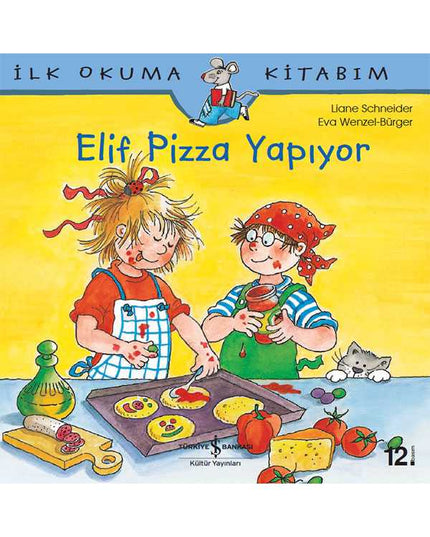 Elif Pizza Yapıyor kitap kapağı