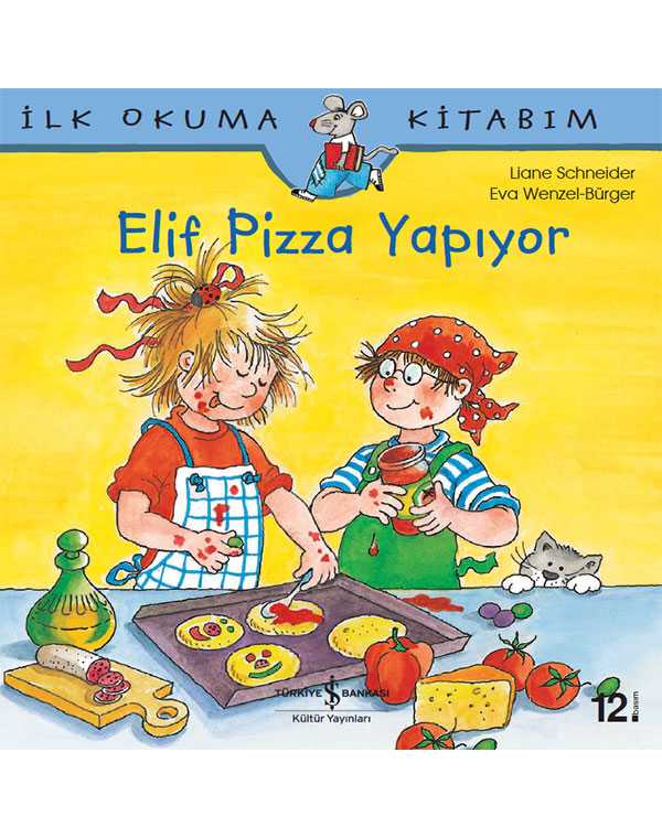 Elif Pizza Yapıyor kitap kapağı