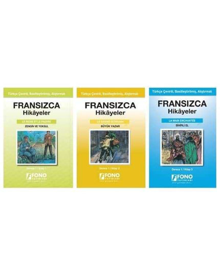 Fransızca Türkçe Hikayeler kitap kapağı