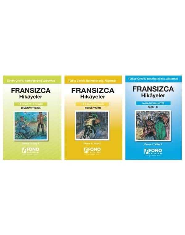 Fransızca Türkçe Hikayeler kitap kapağı