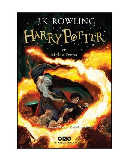 Harry Potter ve Melez Prens kitap kapağı
