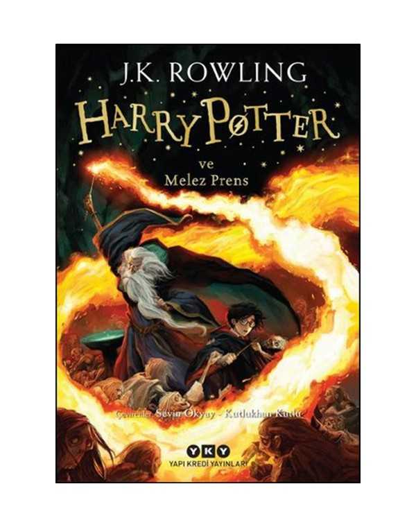 Harry Potter ve Melez Prens kitap kapağı
