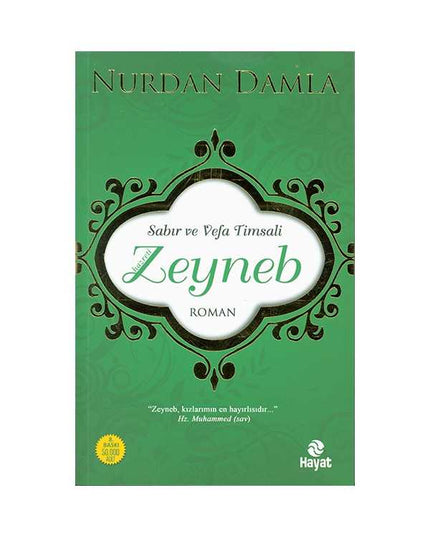 Sabır ve Vefa Timsali Hazreti Zeyneb kitap kapağı