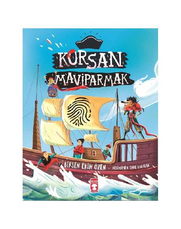 Korsan Maviparmak kitap kapağı