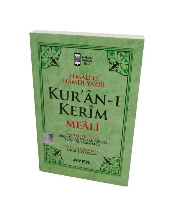 Kur'an - i Kerim Meali (Arapca Metinsiz) - Elmalili Muhammed Hamdi Yazir - Ayfa Basin Yayin