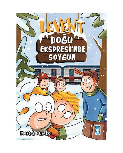 Levent-Doğu Ekspresinde Soygun kitap kapağı