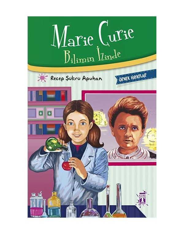 Marie Curie - Bilimin İzinde kitap kapağı