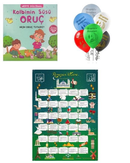 Ramazan Seti - Hoşgeldin Ramazan Süslemeli (4 - 6 Yaş)