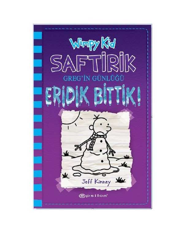 Saftirik Greg'in Günlüğü-13 Eridik Bittik! kitap kapağı
