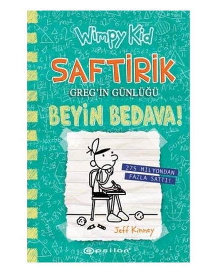 Saftirik Greg'in Günlüğü 18 - Beyin Bedava! kitap kapağı