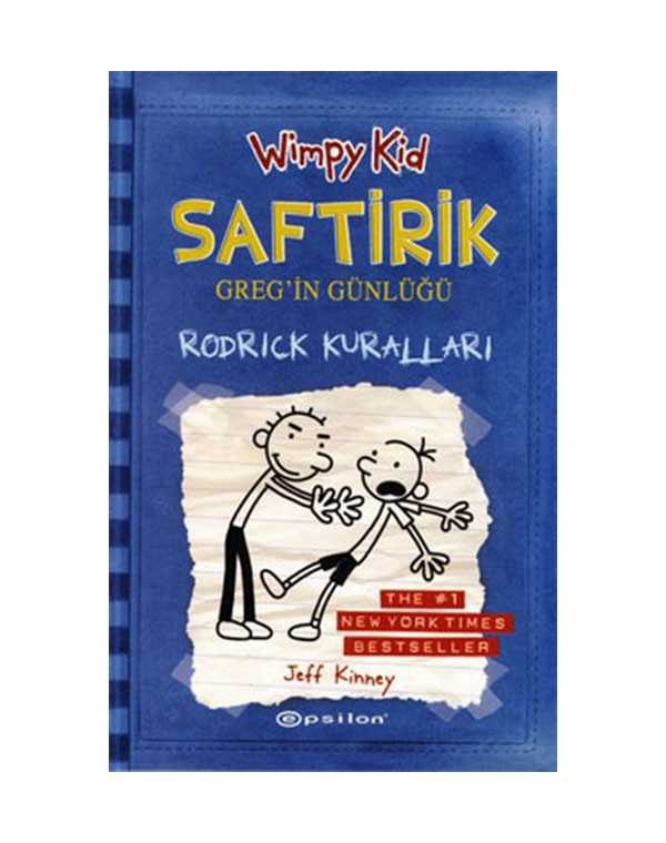 Saftirik Greg'in Günlüğü 2- Rodrick Kuralları kitap kapağı