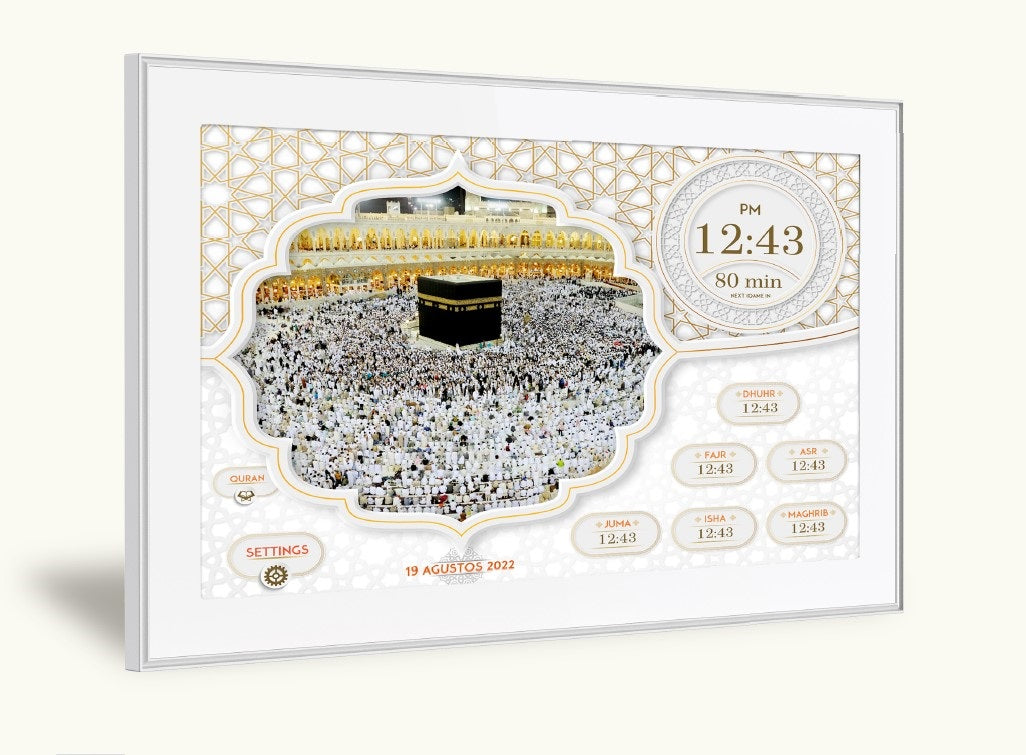 AYiNE TV Digital Photo Frame And Azan Clock