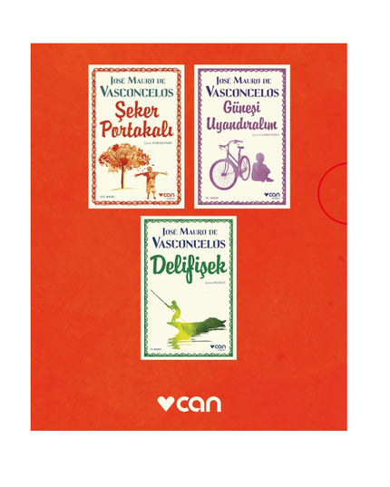 Şeker Portakalı Üçlemesi Seti kitap kapağı