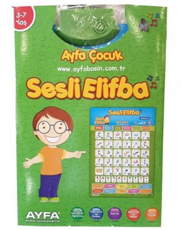 Sesli Elifba kitap kapağı