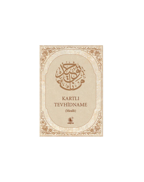 Tevhidname (Kartli) kitap kapağı – M. Fethullah Gülen