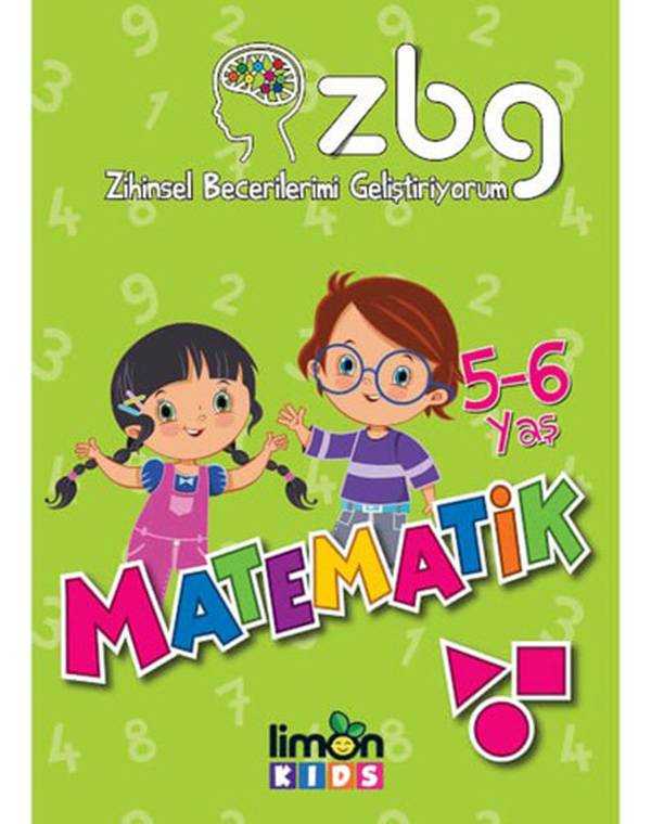 Zihinsel Becerilerimi Geliştiriyorum Matematik 5-6 Yaş kitap kapağı