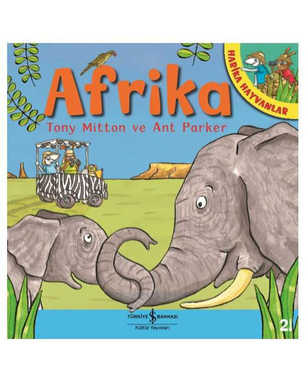 Afrika – Harika Hayvanlar kitap kapağı