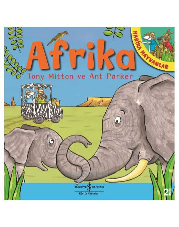 Afrika – Harika Hayvanlar kitap kapağı