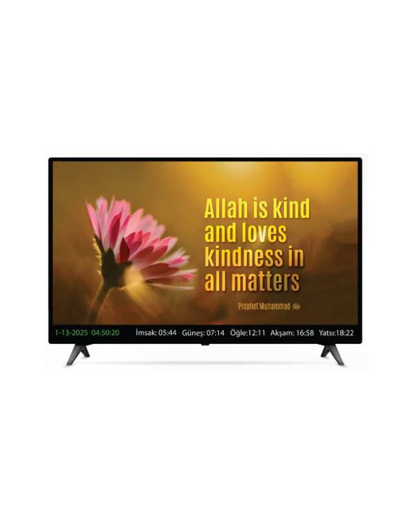 AYiNE TV Ezan Saati - Smart TV -24"