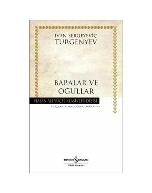 Babalar ve Oğullar kitap kapağı