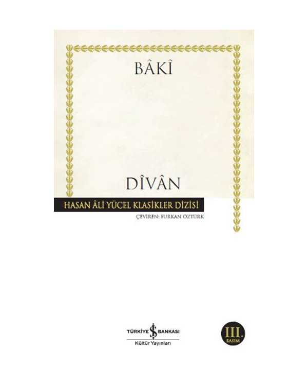 Dîvân kitap kapağı