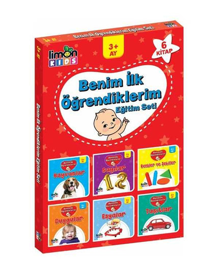 Benim İlk Öğrendiklerim Eğitim Seti (5 Kitap) kitap kapağı
