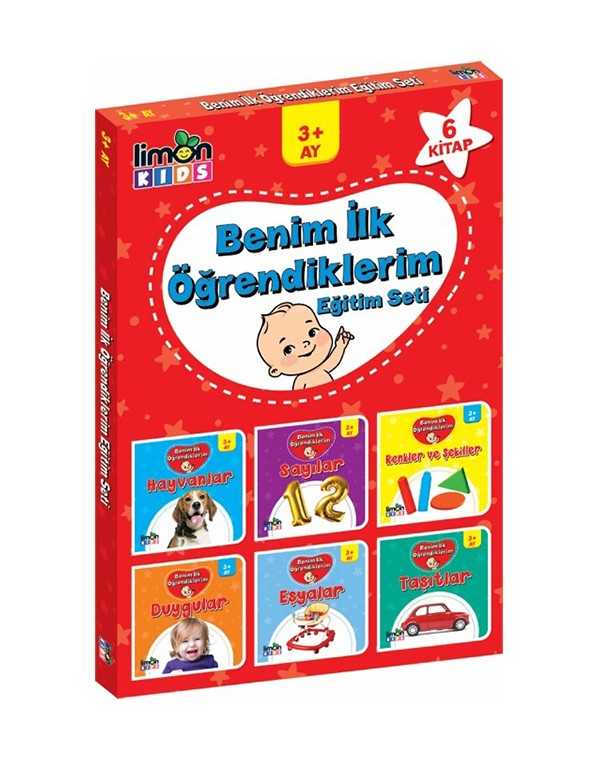 Benim İlk Öğrendiklerim Eğitim Seti (5 Kitap) kitap kapağı